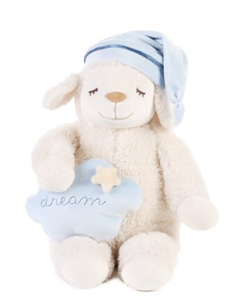 LIVHEART Sheep Doll Pillow Plush Toy Ragdoll Cute Child Sleeping Doll