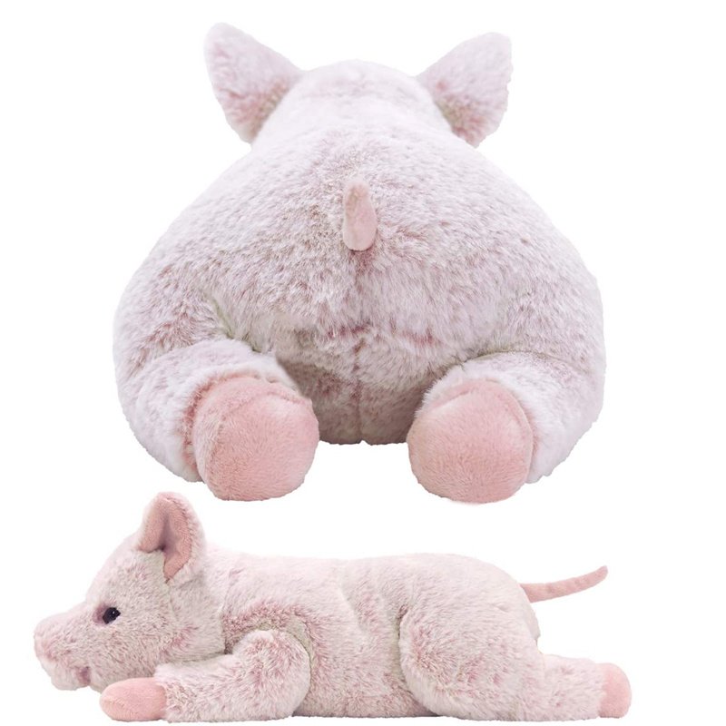 Piggy Plush Toy Bed Pillow Sleeping Doll Appease Pig Doll