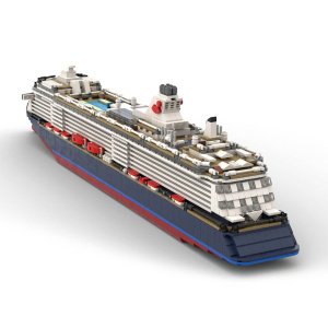 Building Block Toy Gift Set Compatible With Carnival Dream Cruise Luxury Cruise Ship Cruise Ship