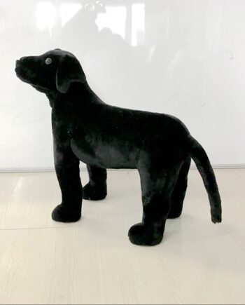 Little Black Dog Plush Toy Labrador Children's Birthday Gift Doll