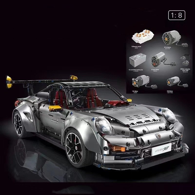 Remote Control Car Children's Assembly Block Model Toy