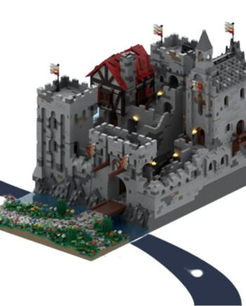 Haiston Fortress Lion Kingdom Plastic Building Blocks Model