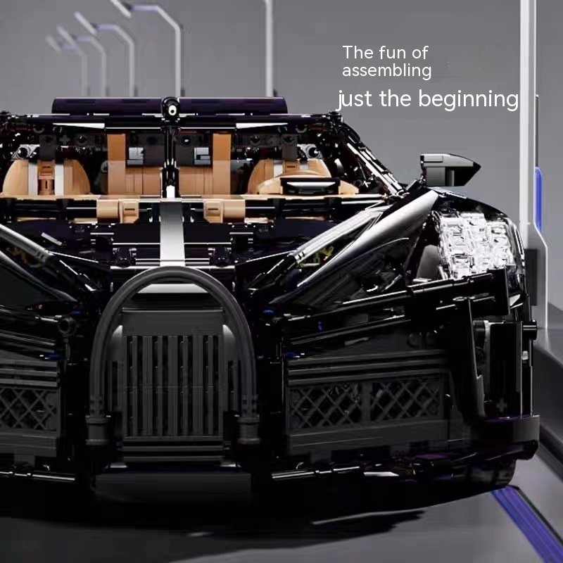 13163 Voice Of Night 18 Car Model Flagship High Difficulty Puzzle Compatible With Building Blocks Toy