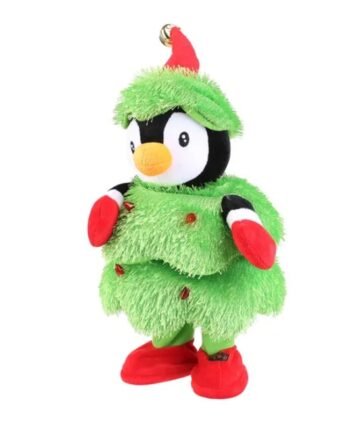 Electric Dance Singing Plush Toy Twisting Snowman