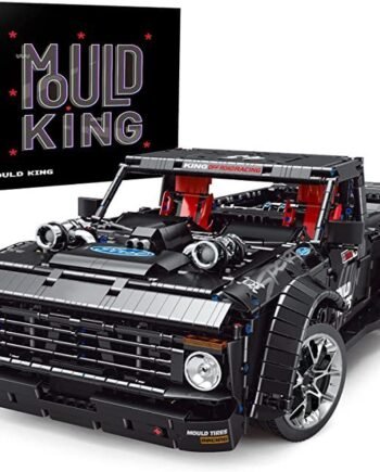 Black Pickup Racing APP Electric Remote Control Building Blocks