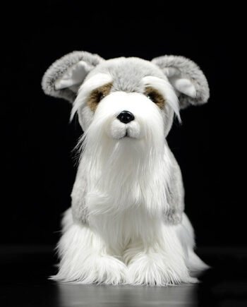 Simulation Dog Doll Cute Czech Terrier