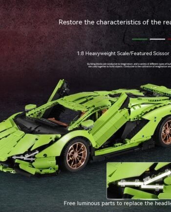 13057 Sports Car Building Blocks Assembled Educational Toys