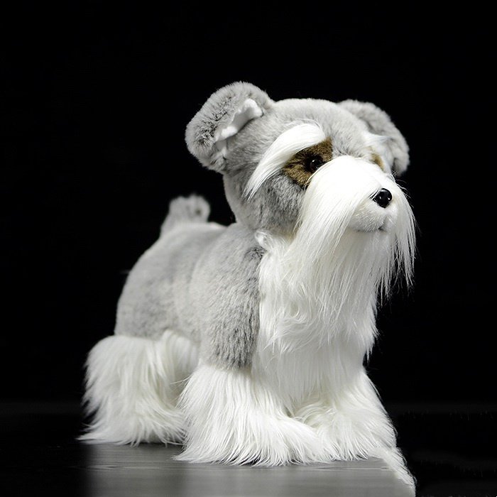 Simulation Dog Doll Cute Czech Terrier